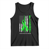 Traumatic Brain Injury Awareness Tank Top Fight TBI American US Flag