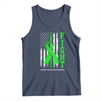 Traumatic Brain Injury Awareness Tank Top Fight TBI American US Flag