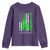 Traumatic Brain Injury Awareness Youth Sweatshirt Fight TBI American US Flag