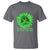Traumatic Brain Injury Awareness T Shirt TBI We Fight Together Green Sunflower