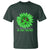 Traumatic Brain Injury Awareness T Shirt TBI We Fight Together Green Sunflower