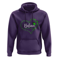 Traumatic Brain Injury Awareness Hoodie TBI Believe Butterflies