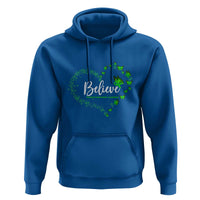 Traumatic Brain Injury Awareness Hoodie TBI Believe Butterflies