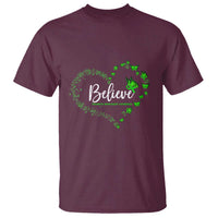 Traumatic Brain Injury Awareness T Shirt TBI Believe Butterflies