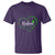 Traumatic Brain Injury Awareness T Shirt TBI Believe Butterflies