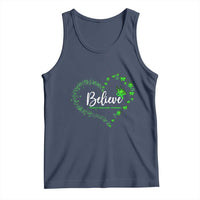 Traumatic Brain Injury Awareness Tank Top TBI Believe Butterflies