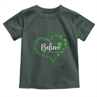 Traumatic Brain Injury Awareness Toddler T Shirt TBI Believe Butterflies