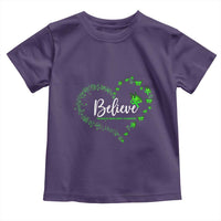 Traumatic Brain Injury Awareness Toddler T Shirt TBI Believe Butterflies