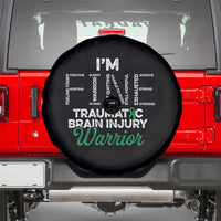 Traumatic Brain Injury Awareness Spare Tire Cover TBI Warrior I'm Fine