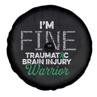Traumatic Brain Injury Awareness Spare Tire Cover TBI Warrior I'm Fine