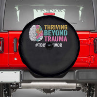 Traumatic Brain Injury Awareness Spare Tire Cover Thriving Beyond Trauma TBI Survivor