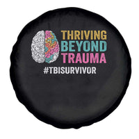 Traumatic Brain Injury Awareness Spare Tire Cover Thriving Beyond Trauma TBI Survivor