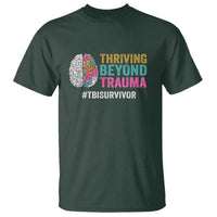 Traumatic Brain Injury Awareness T Shirt Thriving Beyond Trauma TBI Survivor