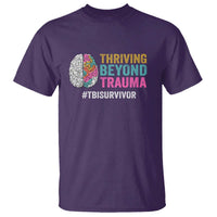 Traumatic Brain Injury Awareness T Shirt Thriving Beyond Trauma TBI Survivor