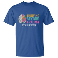 Traumatic Brain Injury Awareness T Shirt Thriving Beyond Trauma TBI Survivor