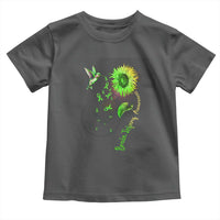 Traumatic Brain Injury Awareness Toddler T Shirt Sunflower Hummingbird