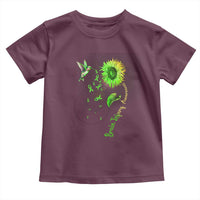 Traumatic Brain Injury Awareness Toddler T Shirt Sunflower Hummingbird