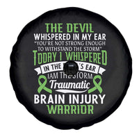 Traumatic Brain Injury Awareness Spare Tire Cover TBI Warrior I Am The Storm