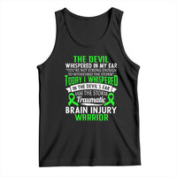 Traumatic Brain Injury Awareness Tank Top TBI Warrior I Am The Storm