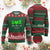 Traumatic Brain Injury Awareness Ugly Christmas Sweater Peace Love Cure TBI Warrior - Wonder Print Shop