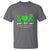 Traumatic Brain Injury Awareness T Shirt Peace Love Cure TBI Warrior
