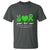 Traumatic Brain Injury Awareness T Shirt Peace Love Cure TBI Warrior