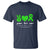 Traumatic Brain Injury Awareness T Shirt Peace Love Cure TBI Warrior