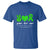 Traumatic Brain Injury Awareness T Shirt Peace Love Cure TBI Warrior
