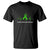Traumatic Brain Injury Awareness T Shirt TBI Warrior Heartbeat Green Ribbon