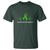 Traumatic Brain Injury Awareness T Shirt TBI Warrior Heartbeat Green Ribbon