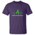 Traumatic Brain Injury Awareness T Shirt TBI Warrior Heartbeat Green Ribbon