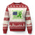 Traumatic Brain Injury Awareness Ugly Christmas Sweater Not All Wounds Are Visible TBI Warrior American Flag - Wonder Print Shop