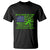 Traumatic Brain Injury Awareness T Shirt Not All Wounds Are Visible TBI Warrior American Flag