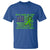 Traumatic Brain Injury Awareness T Shirt Not All Wounds Are Visible TBI Warrior American Flag