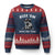 Autism Racoon Cowboy Ugly Christmas Sweater Rizz Em With The Tism - Wonder Print Shop