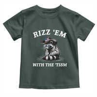 Autism Racoon Cowboy Toddler T Shirt Rizz Em With The Tism