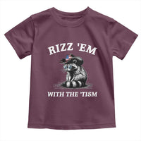 Autism Racoon Cowboy Toddler T Shirt Rizz Em With The Tism