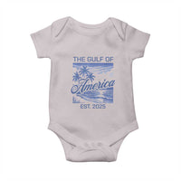 Retro Gulf Of USA Baby Onesie America Est 2025 American Flag