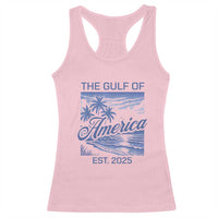 Retro Gulf Of USA Racerback Tank Top America Est 2025 American Flag