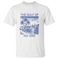 Retro Gulf Of USA T Shirt America Est 2025 American Flag