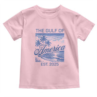 Retro Gulf Of USA Toddler T Shirt America Est 2025 American Flag