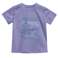 Retro Gulf Of USA Toddler T Shirt America Est 2025 American Flag