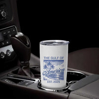 Retro Gulf Of USA Tumbler Cup America Est 2025 American Flag