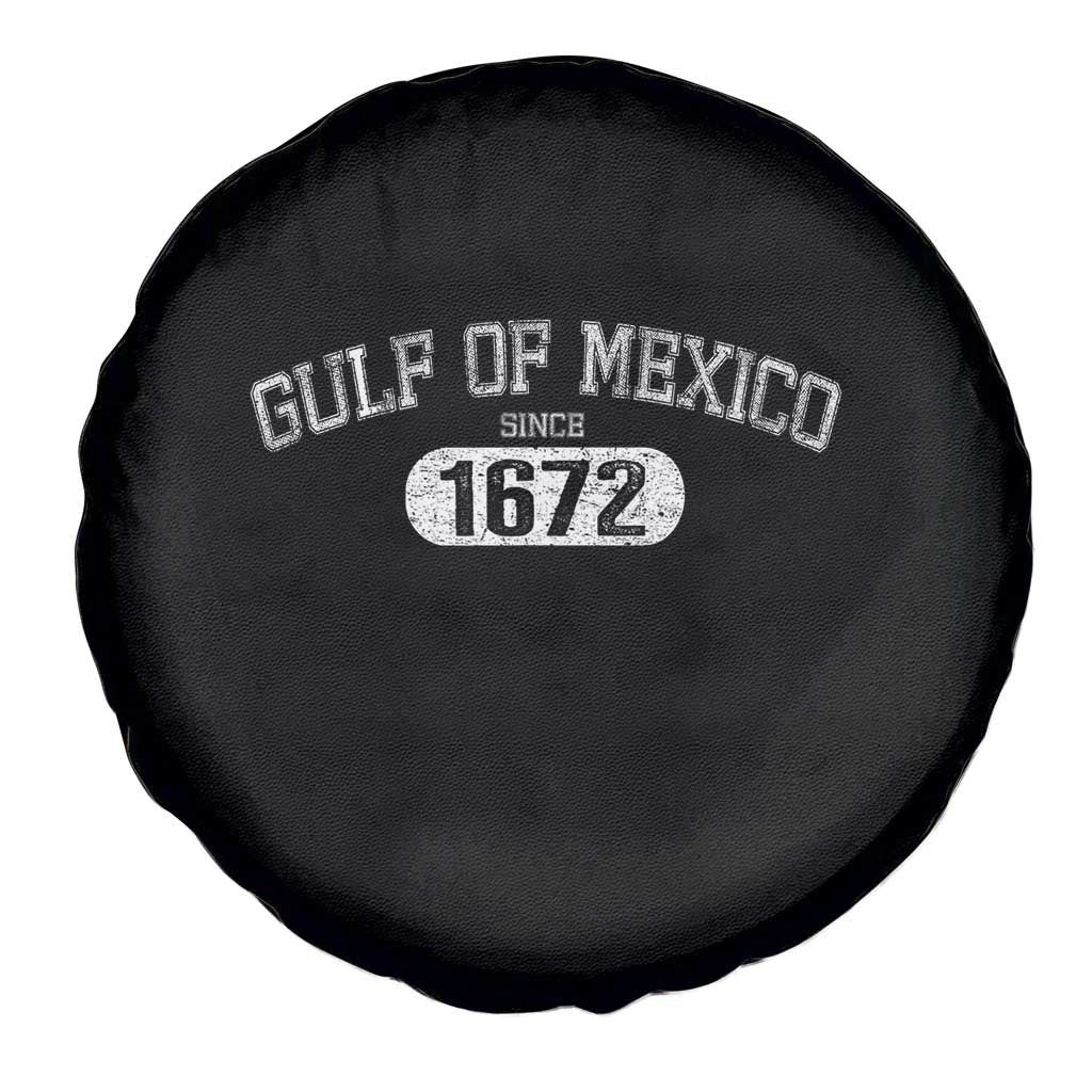 Gulf of Mexico Since 1672 Spare Tire Cover Golfo de Mexico Classic