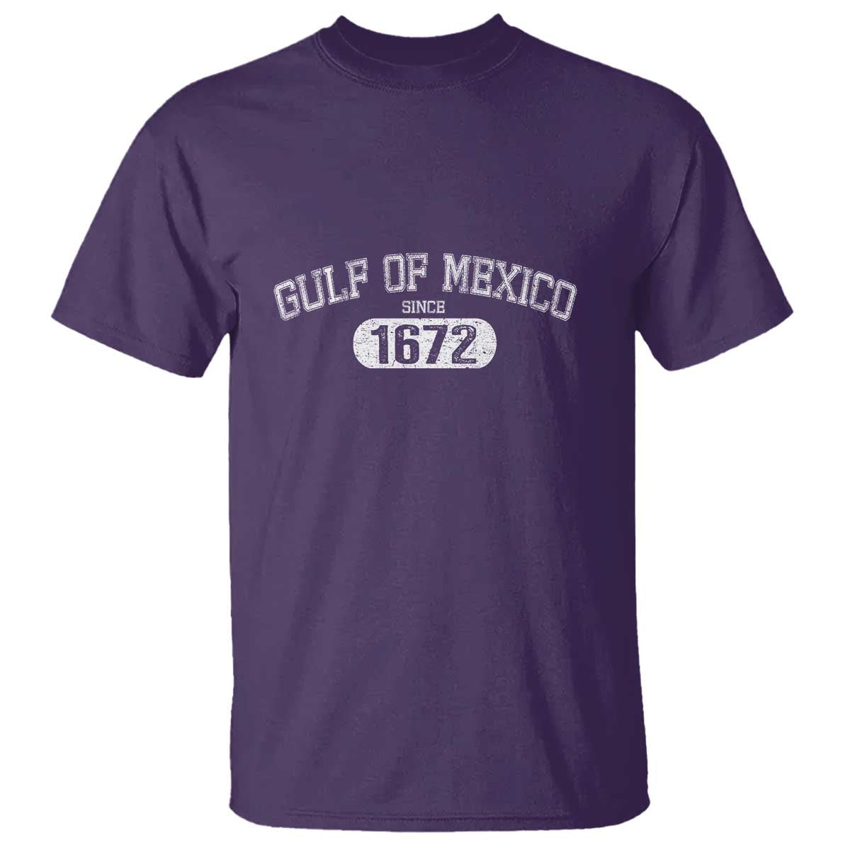 Gulf of Mexico Since 1672 T Shirt Golfo de Mexico Classic