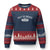 Retro Gulf of Mexico Ugly Christmas Sweater Est 1550 Mexican Flag - Wonder Print Shop