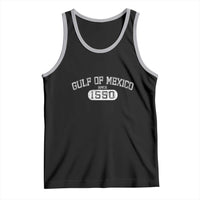 Retro Gulf of Mexico Tank Top Est 1550 Mexican Flag