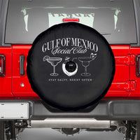 Retro Gulf of Mexico Social Club Spare Tire Cover Progressive Liberal