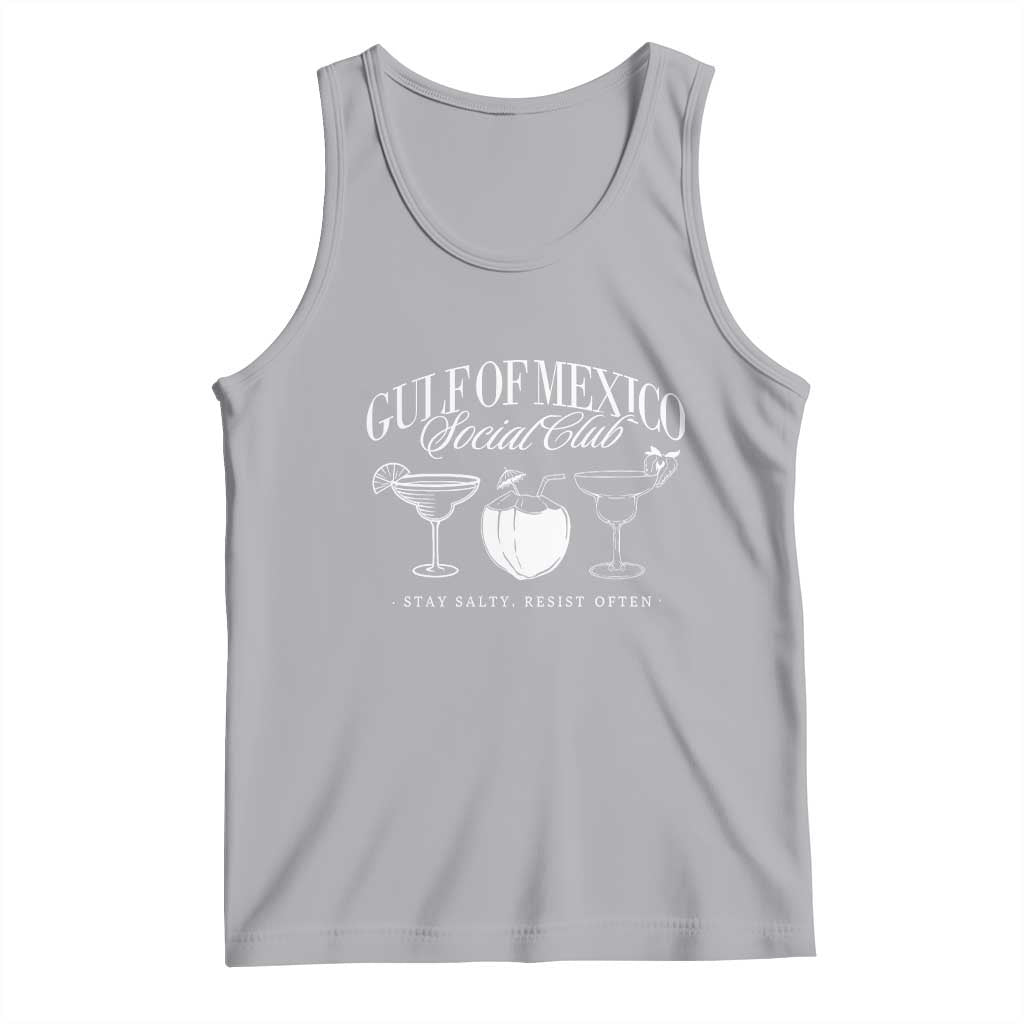 Retro Gulf of Mexico Social Club Tank Top Progressive Liberal
