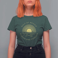 Gulf of Mexico T Shirt For Women Always & Forever Vintage Sunset Political